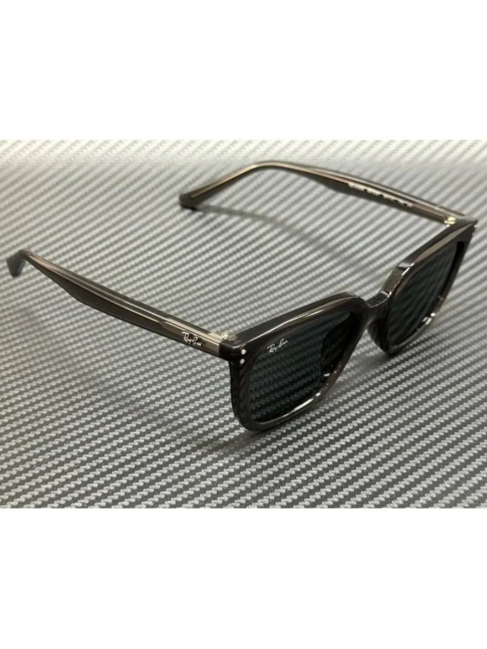 New Ray-Ban Men Transparent Grey Sunglasses 54-21-145